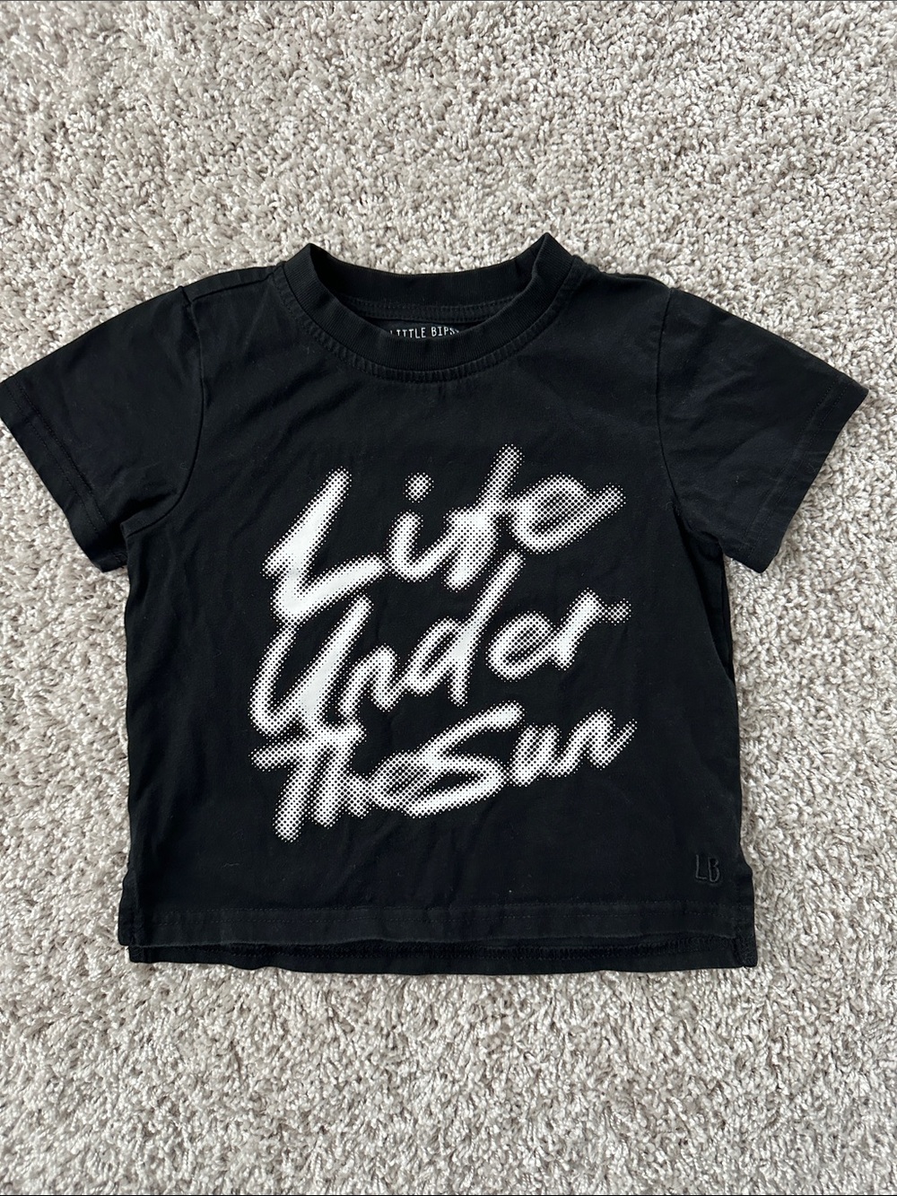 Little Bipsy Tee - Black